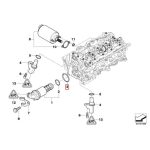 Original BMW Seal O Ring VANOS Solenoid 34X3.52 N46 11367506178 - Image 4