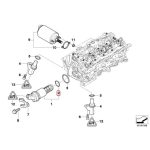 Original BMW Seal O Ring VANOS Solenoid N46 11367546379 - Image 5