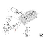 Original BMW VANOS Solenoid Valve N40 N42 N46 N62 Engine 11367560462 - Gambar 3