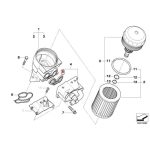 Original BMW E46 E60 E90 N46 Seal Gasket Filter Oli 11427508970 - Image 4