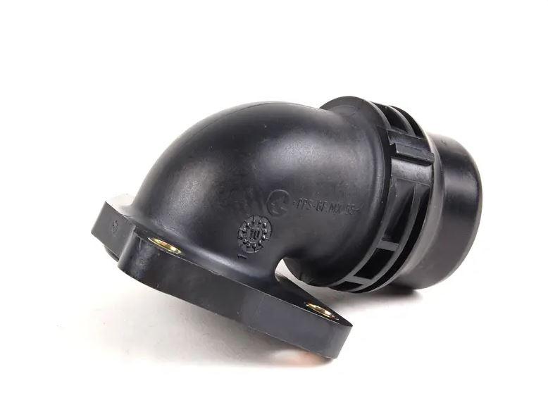 11531743329_A BMW E46 318i M43 Tabung Pipa Konektor Coolant Mesin Water Flange - Gambar 1