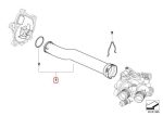 Original MINI Cooper R55 R56 R57 R58 R59 R60 R61 Water Pump Pipe - Image 6