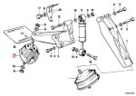 Original BMW E30 318i Engine mounting Set Sepasang 11811129286 - Image 3