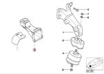 Ori BMW E36 M50 M52 Engine Support Bracket Mesin ke Mounting KANAN - Image 6