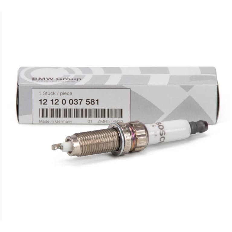 12120037581_A Original BMW E70 X5M E71 X6M Busi Mesin S63 Spark Plug 12120037581 - Image 1