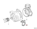 Original BMW E36 E34 E32 Z3 Voltage Regulator Potentiometer Alternator - Image 4