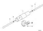 Original BMW E36 Fuel Filter Bracket Mouting Filter Bensin 13321740430 - Image 5