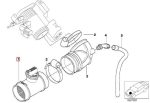 Original BMW M43 Engine Mass Airflow Meter MAF E36 E46 Z3 - Gambar 5