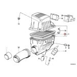 Original BMW E30 E36 318i M40 M43 Air Intake Filter Udara 13721247637 - Image 5