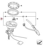 Original BMW E46 Fuel Level Sensor Pelampung Bensin KIRI 16116768788 - Image 5
