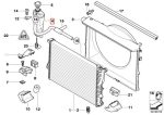 Original BMW E39 520i 525i 528i 530i Tabung Radiator Expansion Tank - Image 5