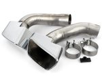 Original BMW F15 X5 M Performance Chrome Exhaust Tips End Pipe Trapezoidal Ujung Knalpot Mesin N55 18302287154 - Image 5