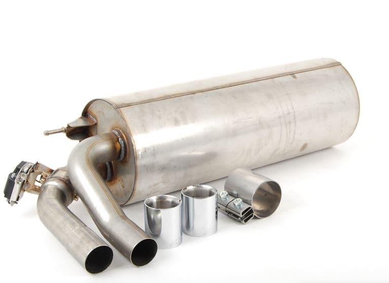 18302293771_A Original BMW M Performance Exhaust Muffler Knalpot Seri 3 F30 328i N20 - Gambar 1