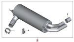 Original BMW M Performance Exhaust Muffler Knalpot Seri 3 F30 330i B48 - Gambar 4