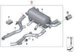 Original BMW F87 M2 Competition M Performance Muffler Exhaust Knalpot - Image 3