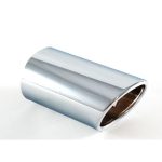 Original BMW E60 E61 Chrome Exhaust Pipe Tip Finisher 18307534036 - Image 3