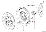 Original BMW E21 E30 E36 Clutch Release Bearing Kopling - Gambar 4