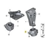 Original BMW F30 F32 F33 F36 Engine mounting , Mesin N20 N47 - KIRI - Gambar 5
