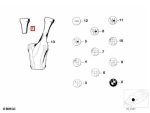Original BMW E21 E30 E28 E24 E23 Tuas Transmisi Manual Gear Shift Knob Polos tanpa Emblem - Gambar 5