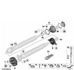 Original BMW E46 330i E60 E61 E63 E64 E65 E66 E83 X3 E53 X5 Tutup Belakang Kopel As Velocity Joint End Cover Gasket 26117540778 - Image 5