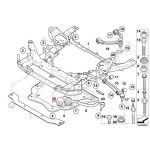 Original BMW E70 X5 E71 X6 Bushing Control Arm Bawah - Depan 31106778015 - Gambar 6
