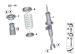 Original BMW F10 Busa Shock + Tube Tabung Roda Depan Non Adaptive - Image 4