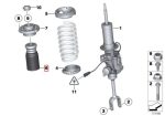 Original BMW F10 Busa Shock + Tube Tabung Roda Depan Adaptive VDC - Image 4
