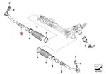 Original BMW E39 Tie Rod Assembly KIRI 32111094673 - Image 5