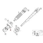 Original BMW E46 Universal Joint Stir Pendek 32306761571 - Image 6