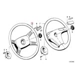 Ori BMW E30 Steering Wheel Stir Kemudi 380mm Non Airbag 32331154131 - Image 5