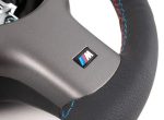 Original BMW E46 M3 M Sport Steering Wheel Tricolor Stitching Paddle - Image 3