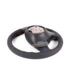 Original BMW E46 M3 M Sport Steering Wheel Tricolor Stitching Paddle - Image 4