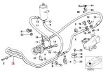 Original BMW E34 M50 520i 525i Pipa Oli Power Steering - Image 5
