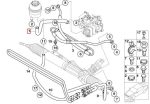 Original BMW E46 318i N42 N46 Selang Tabung ke Pompa Power Steering - Image 5