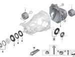 ORIGINAL BMW F15 G05 X5 F16 G06 X6 Seal Gardan Belakang Kiri / Kanan - Image 4