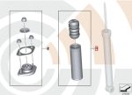 Original BMW E36 E46 Busa Shock + Tube Tabung pelindung Belakang - Gambar 4