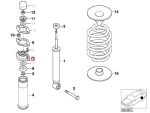 Original BMW E36 E46 Z3 Guide Support Mounting Shock Roda Belakang - Image 5