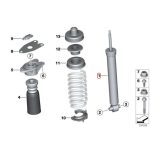 Original BMW F30 320i 320d Shock Breaker Absorbers Belakang 1 Pcs - Gambar 4