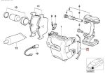 Original BMW E36 E46 E90 Caliper Clip Klip Kaliper Rem Brake Depan - Image 4