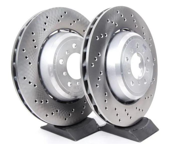 34112283801_A Original BMW E90 E92 E93 M3 Brake Disc Piringan Rem Cakram Depan - Image 1