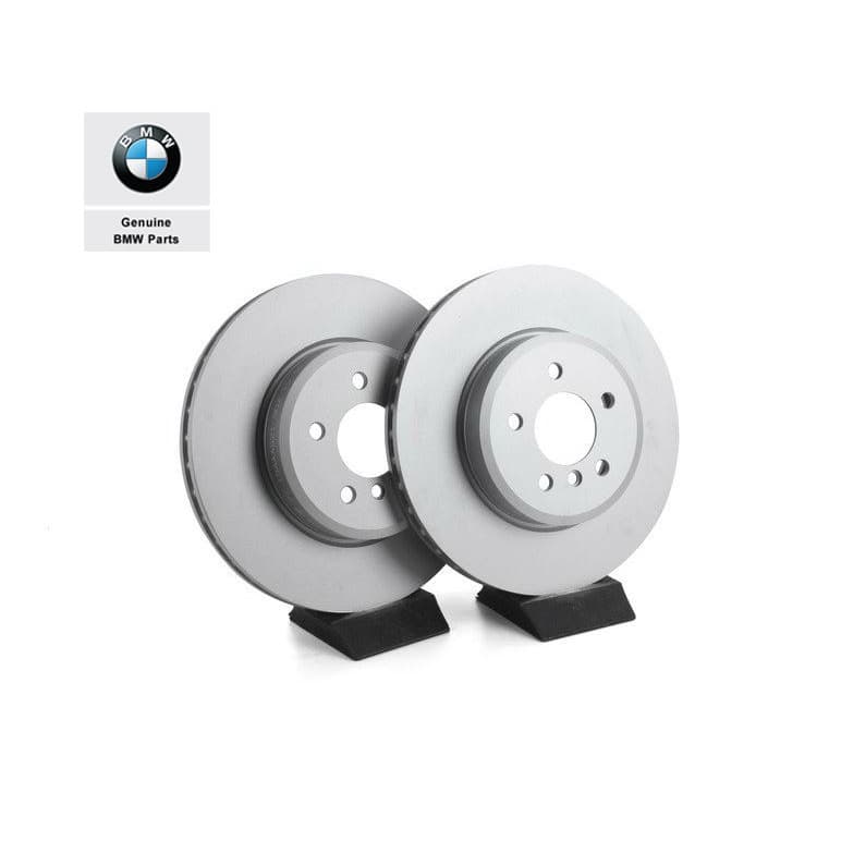 34116775277_A Original BMW F10 528i 535i Brake Disc Piringan Rem Cakram Depan 348x30 - Image 1