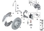 Original BMW E84 X1 E90 325i Brake pads Kampas Rem Depan 34116780711 - Image 3