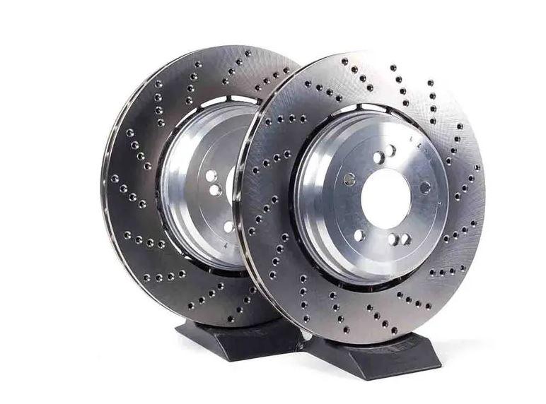 34212282807_A Original BMW E60 M5 Brake Disc Piringan Rem Cakram Belakang - Image 1