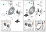 Original BMW E60 M5 Brake Disc Piringan Rem Cakram Belakang - Image 5