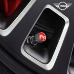 Original MINI JCW Logo Valve Stem Cap Red Tutup Pentil Mobil  Merah 4pcs