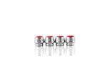 Original MINI JCW Logo Valve Stem Cap Red Tutup Pentil Mobil  Merah 4pcs - Image 4