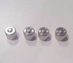 Original BMW Stainless Steel Valve Stem Cap / Tutup Pentil Mobil 4pcs - Gambar 3