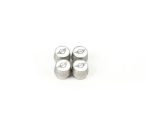 Original MINI Wing Logo Valve Stem Cap Tutup Pentil Mobil 4pcs - Image 3