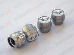 Original MINI Wing Logo Valve Stem Cap Tutup Pentil Mobil 4pcs - Image 5