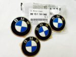 4x BMW E21 E30 Sticker Dop Roda 45mm 36131181082